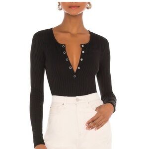 Lovers and Friends Lina Bodysuit in Black size small